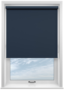 Trinity (FR Blackout), Blue Depths - Twist&Fit Roller Blind